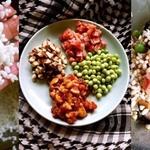 Cách làm cơm nếp nhồi trứng muối