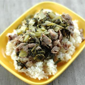 Cách làm cơm rang dưa bò