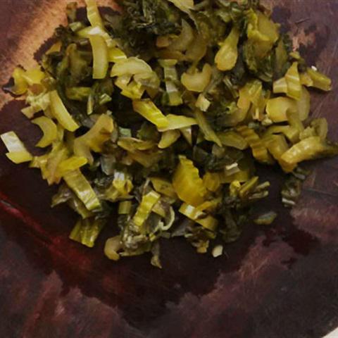 Cách làm cơm rang dưa chua