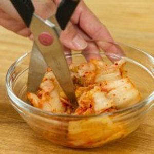 Cách làm cơm rang kim chi chua cay