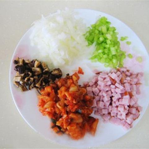 Cách làm cơm rang kim chi