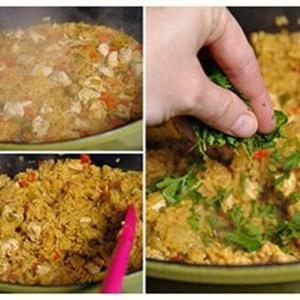 Cách làm cơm rang ngũ sắc