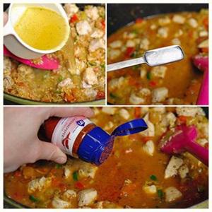 Cách làm cơm rang ngũ sắc