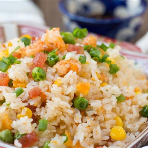 Cách làm cơm rang trứng muối