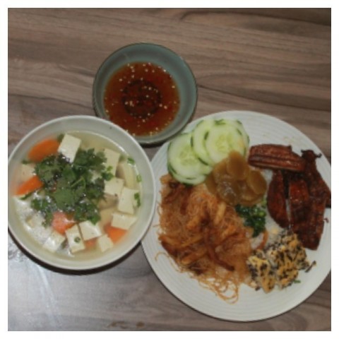 Cơm sườn bì chay