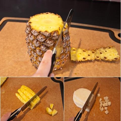 Cách làm cơm trái thơm