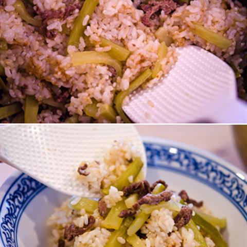 Cách làm cơm trộn thịt bò và củ cải