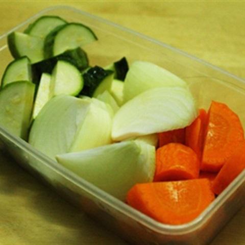 Cách làm combo bò hầm và canh kim chi