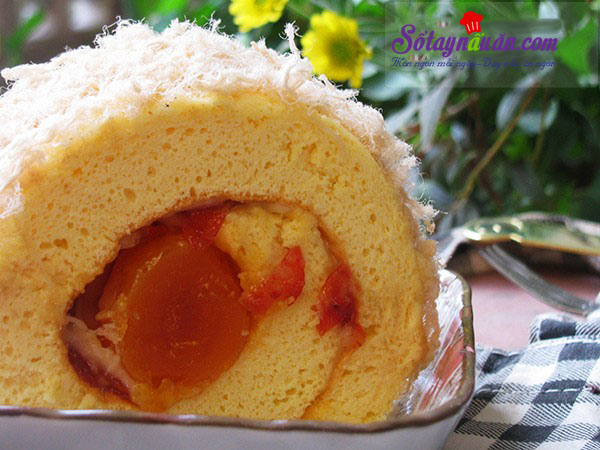 Công thức bánh bông lan cuộn trứng muối xốp mềm khó cưỡng