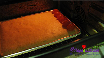 Công thức bánh bông lan cuộn trứng muối xốp mềm khó cưỡng