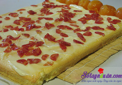 Công thức bánh bông lan cuộn trứng muối xốp mềm khó cưỡng