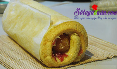 Công thức bánh bông lan cuộn trứng muối xốp mềm khó cưỡng