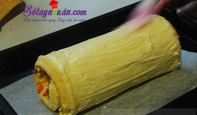 Công thức bánh bông lan cuộn trứng muối xốp mềm khó cưỡng