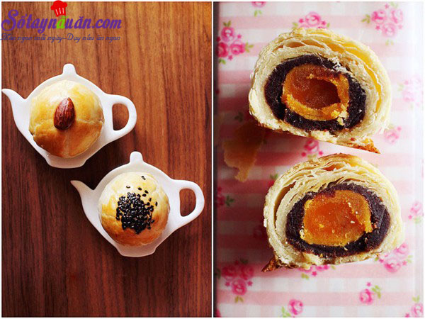 Công thức bánh nhân trứng muối ngon không tưởng