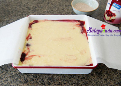 Công thức cho bánh bông lan cherry nướng thêm ngon