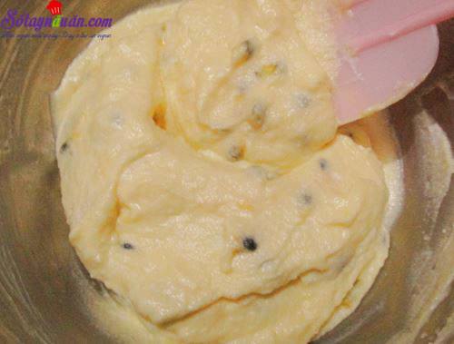 Công thức cho cupcake nhân kem chanh leo tuyệt ngon