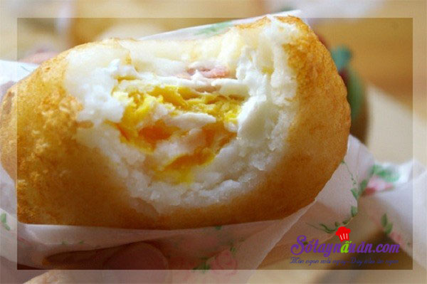 Công thức cho khoai tây bọc trứng béo ngậy thơm ngon