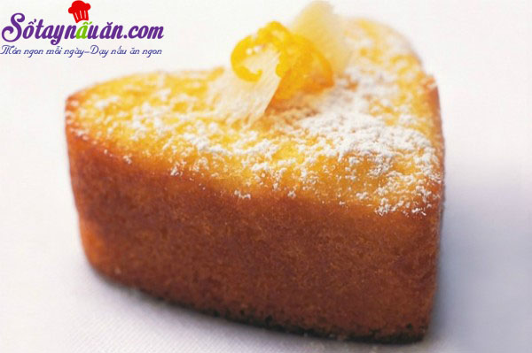 Công thức cho món bánh cam hạnh nhân ngon ngọt ngào