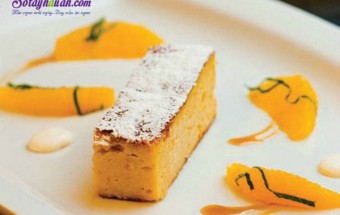 Công thức cho món bánh cam hạnh nhân ngon ngọt ngào