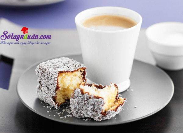Công thức cho món bánh lamington xinh xắn từ nước Úc