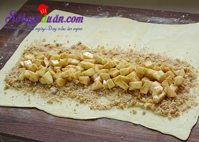 Công thức cho món bánh táo phủ đường kiểu Đức