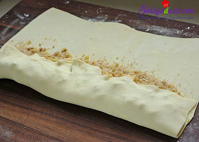 Công thức cho món bánh táo phủ đường kiểu Đức