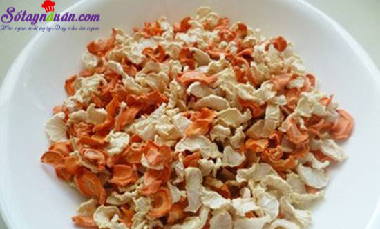 Công thức cho món củ cải ngâm mắm chuẩn tết miền Nam