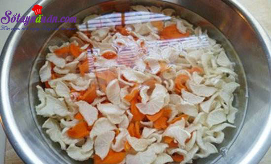 Công thức cho món củ cải ngâm mắm chuẩn tết miền Nam