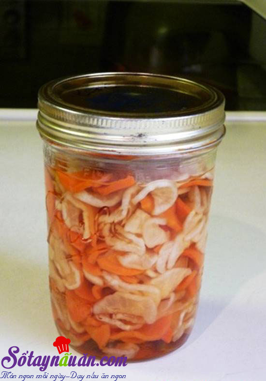 Công thức cho món củ cải ngâm mắm chuẩn tết miền Nam