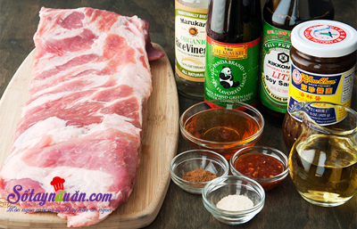 Công thức cho món sườn nướng ướp nước táo ngon mê mẩn