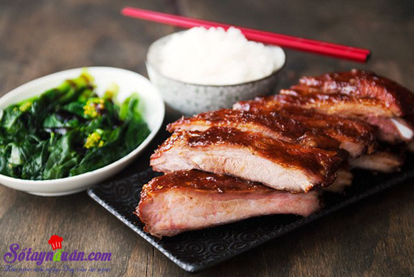 Công thức cho món sườn nướng ướp nước táo ngon mê mẩn