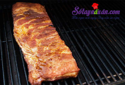 Công thức cho món sườn nướng ướp nước táo ngon mê mẩn