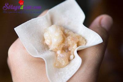 Công thức cho món xíu mại nhân tôm ngon ngọt đưa cơm