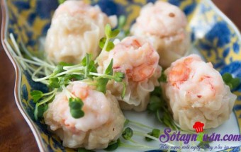 Công thức cho món xíu mại nhân tôm ngon ngọt đưa cơm