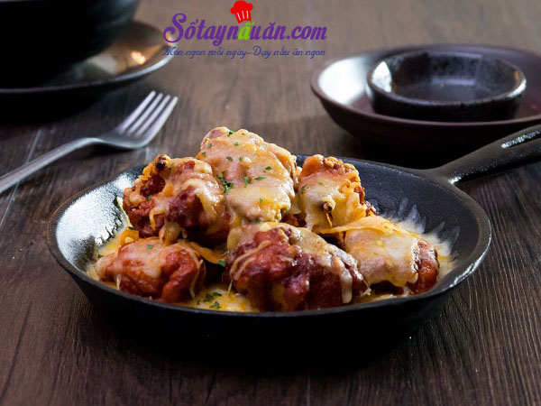 Công thức gà bỏ lò sốt phô mai béo ngậy tuyệt ngon