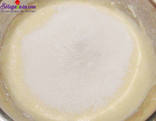 Công thức làm bánh bông lan nhân mặn siêu ngon