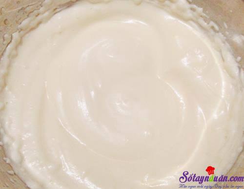 Công thức làm bánh bông lan nhân mặn siêu ngon