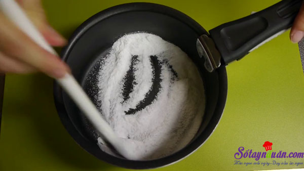 Công thức làm bánh mochi giọt nước siêu hot