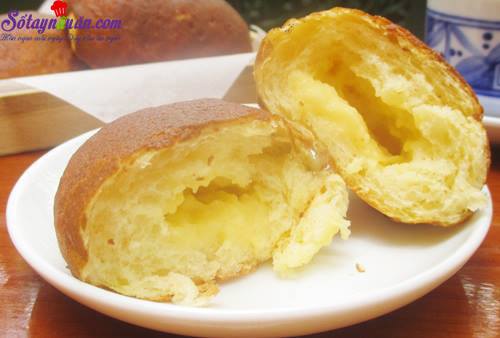 Công thức làm bánh papparoti nhân kem trứng ngon tuyệt