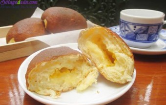 Công thức làm bánh papparoti nhân kem trứng ngon tuyệt