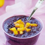 Công thức làm chè xoài nếp cẩm đơn giản, thơm ngon