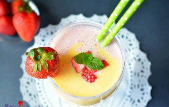 Công thức làm sinh tố xoài dâu tươi ngon tuyệt vời