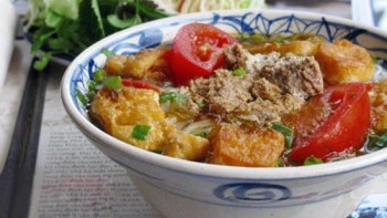 Công thức nấu bún riêu cua ngon đúng điệu