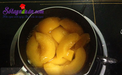 Công thức pha trà đào ngon chuẩn vị Sài Gòn