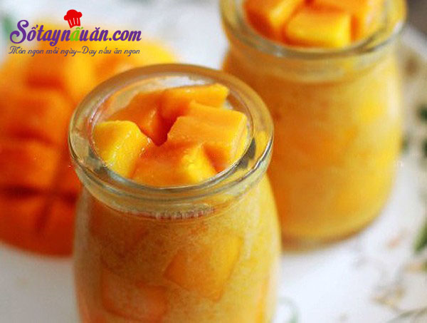 Công thức pudding xoài thơm mát lạnh giải nhiệt cực tốt