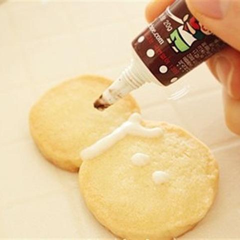 Cách làm cookies người tuyết