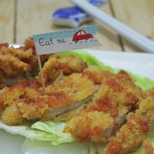 Cách làm cốt lết chiên xù