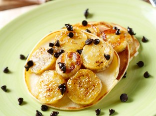 Crepe chuối sô-cô-la