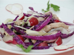 Củ cải đỏ xào thịt