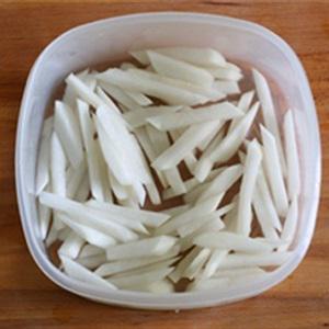 Cách làm củ cải muối chua cay